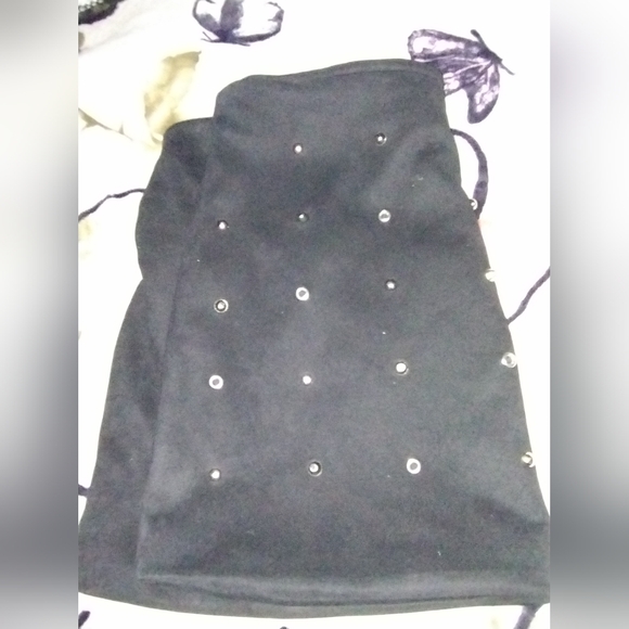 Forever 21 black mini skirt with studs and sparkle ✨ - Picture 6 of 6